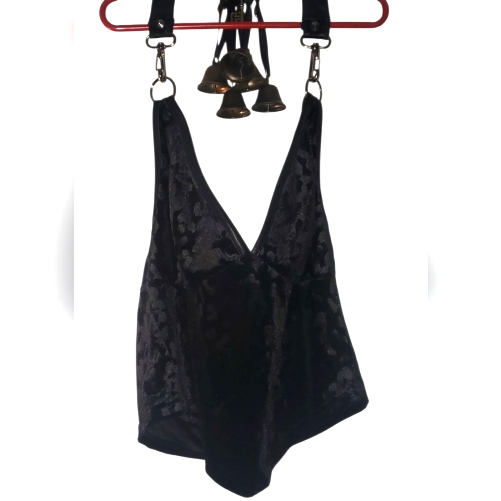Killstar Alley Cat Halter Top Size S